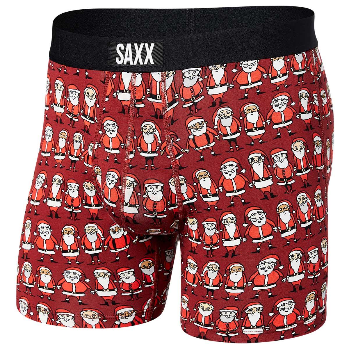 Saxx Ultra Boxer with Fly Men's in Worldwide Santa Red